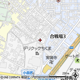 長野県長野市篠ノ井小森398周辺の地図