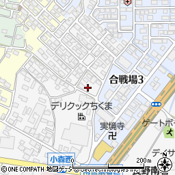 長野県長野市篠ノ井小森398周辺の地図