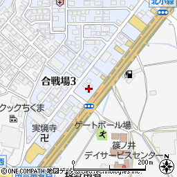 ファミリーマート長野合戦場店周辺の地図