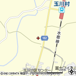 茨城県常陸大宮市東野4516周辺の地図