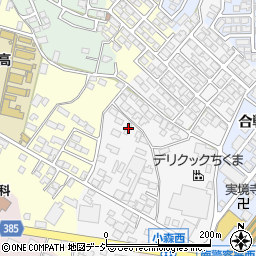 長野県長野市篠ノ井小森448周辺の地図