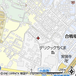 長野県長野市篠ノ井小森418周辺の地図