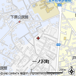 栃木県宇都宮市一ノ沢町258周辺の地図