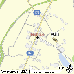 小貝郵便局周辺の地図