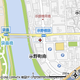 石川県金沢市示野町南33周辺の地図