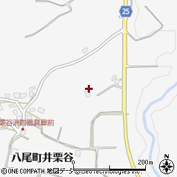 富山県富山市八尾町井栗谷7周辺の地図