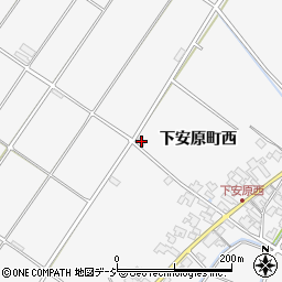 石川県金沢市下安原町西375周辺の地図
