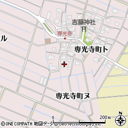 石川県金沢市専光寺町ト177周辺の地図