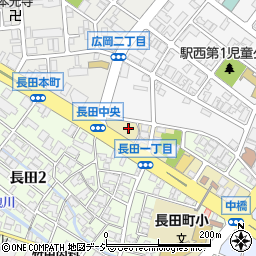 長田町公園周辺の地図