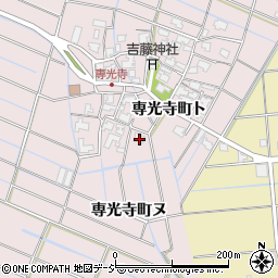 石川県金沢市専光寺町ト170周辺の地図