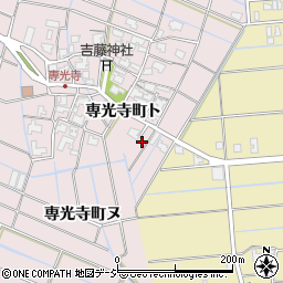 石川県金沢市専光寺町ト190周辺の地図