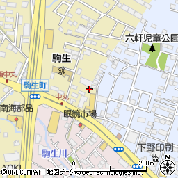 鈴木米や本店周辺の地図