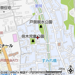 栃木県宇都宮市戸祭町2128-1周辺の地図