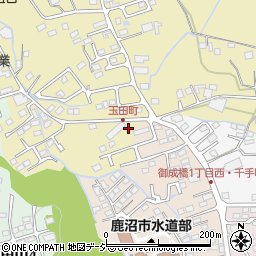 栃木県鹿沼市玉田町657周辺の地図