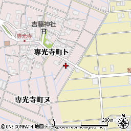 石川県金沢市専光寺町ト195周辺の地図