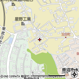 栃木県鹿沼市玉田町664周辺の地図