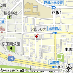 株式会社ホクエツ北陸　金沢営業所周辺の地図