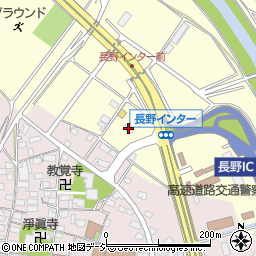 セブンイレブン長野インター店周辺の地図