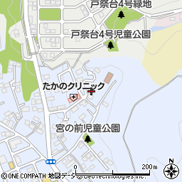 栃木県宇都宮市戸祭町2758-23周辺の地図