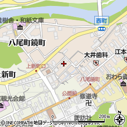 富山県富山市八尾町鏡町998周辺の地図