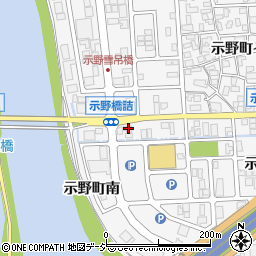 石川県金沢市示野町南27周辺の地図