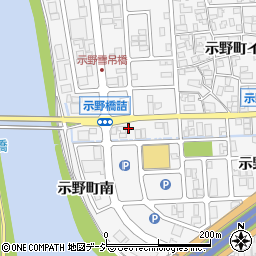 石川県金沢市示野町南26周辺の地図