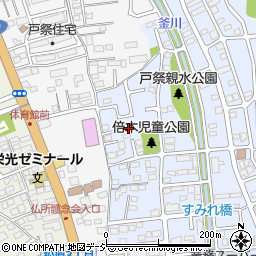 栃木県宇都宮市戸祭町2135周辺の地図