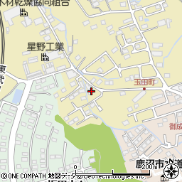 栃木県鹿沼市玉田町663周辺の地図