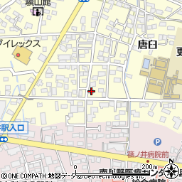 長野県長野市篠ノ井布施高田274周辺の地図