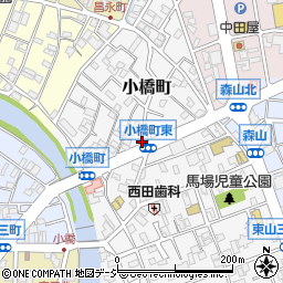 石川県金沢市小橋町2-32周辺の地図