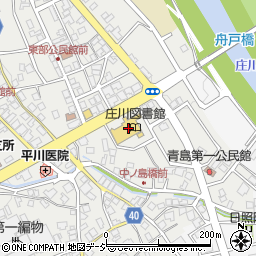 庄川生涯学習センター周辺の地図