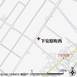 石川県金沢市下安原町西376周辺の地図