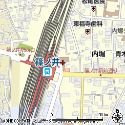 篠ノ井郵便局周辺の地図