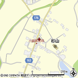 栃木県芳賀郡市貝町杉山686周辺の地図