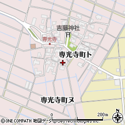 石川県金沢市専光寺町ト169周辺の地図