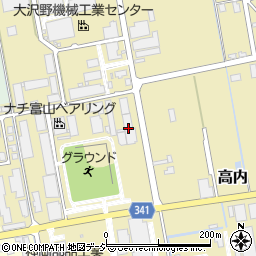 富士製砥富山工場周辺の地図