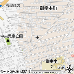 会津荘周辺の地図