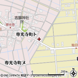 石川県金沢市専光寺町ト78周辺の地図