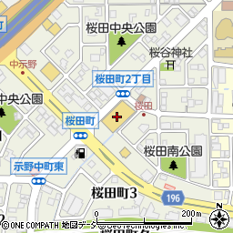 株式会社白整舎　カジマート桜田店周辺の地図