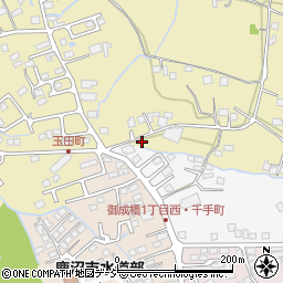 栃木県鹿沼市玉田町184周辺の地図