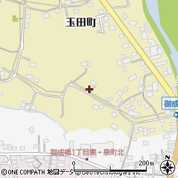 栃木県鹿沼市玉田町54周辺の地図