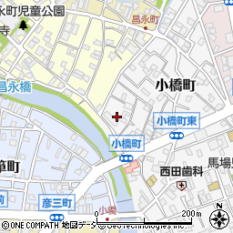 石川県金沢市小橋町17周辺の地図
