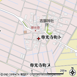 石川県金沢市専光寺町ト164周辺の地図