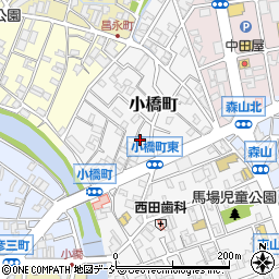 石川県金沢市小橋町2-20周辺の地図