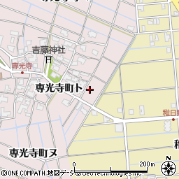 石川県金沢市専光寺町ト79周辺の地図