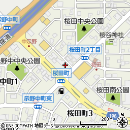 ナカ工業金沢周辺の地図