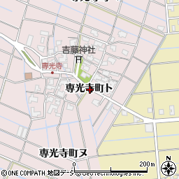 石川県金沢市専光寺町ト周辺の地図