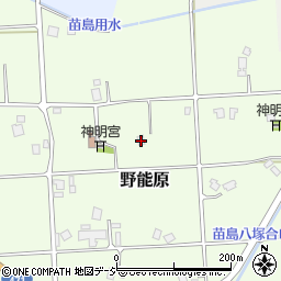 富山県南砺市野能原67周辺の地図