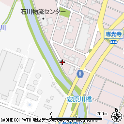 石川県金沢市豊穂町529周辺の地図