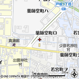 石川県金沢市薬師堂町ロ101周辺の地図
